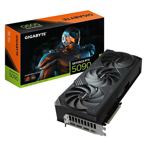 Gigabyte GeForce RTX 5090 WINDFORCE OC HDMI 3xDP 32GB