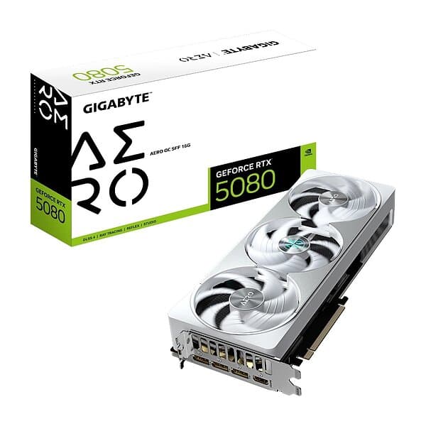 Gigabyte GeForce RTX 5080 AERO OC SFF HDMI 3xDP 16GB