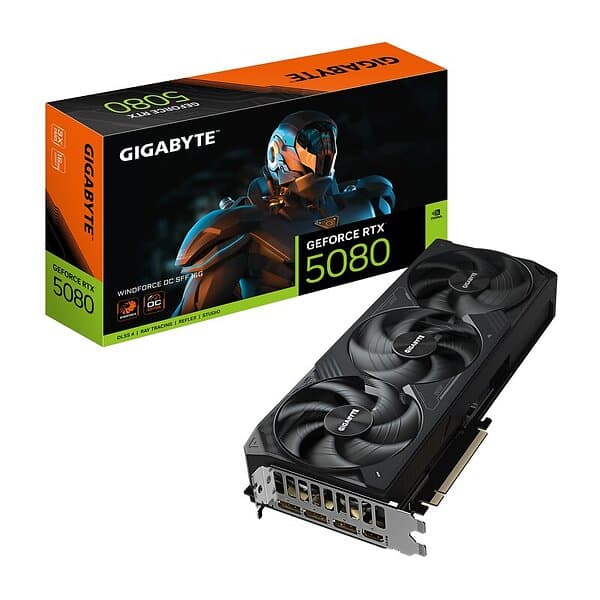 Gigabyte GeForce RTX 5080 WINDFORCE OC SFF HDMI 3xDP 16GB