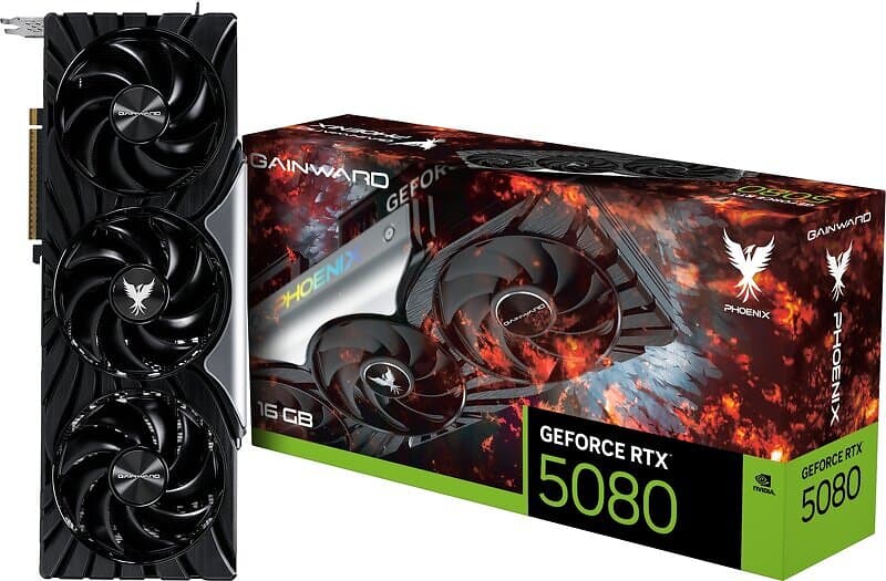 Gainward GeForce RTX 5080 Phoenix HDMI 3xDP 16GB