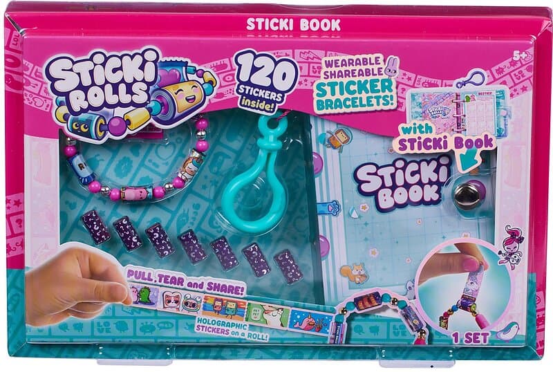 Sticki Rolls Sticki Book 120 Stickers SR200