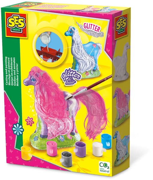 SES Creative Gipsset Gjut och Måla Din Häst