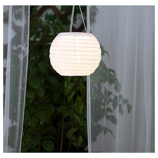 IKEA SOLVINDEN LED solcellsdriven taklampa 22 cm
