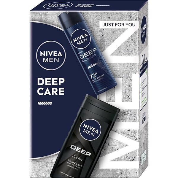 Nivea MEN Deep Care Presentförpackning för män