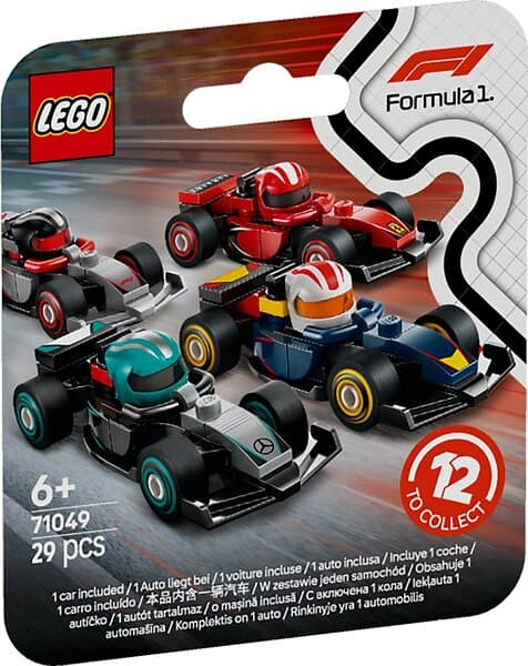 LEGO Minifigures 71049 F1 Collectible Race Car