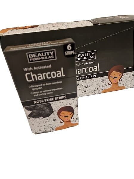 Beauty Formulas Charcoal Nose Pore Strips 6 st
