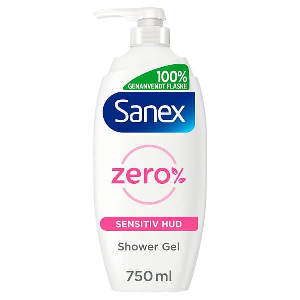 Sanex Zero% Shower Gel Sensitive Skin 750ml