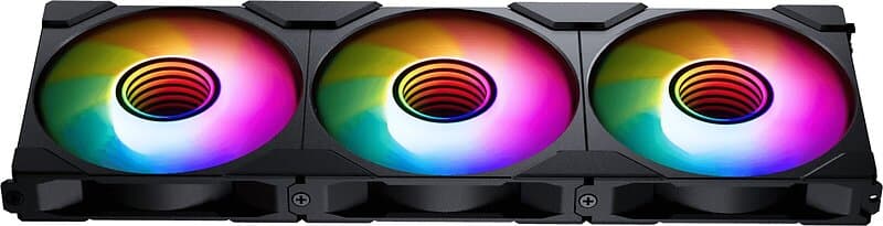 Phanteks M25-120 G2 Reverse D-RGB Svart 3-Pack