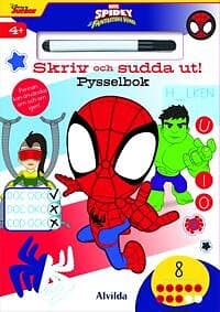 Marvel Spidey Skriv och sudda ut! Pysselbok