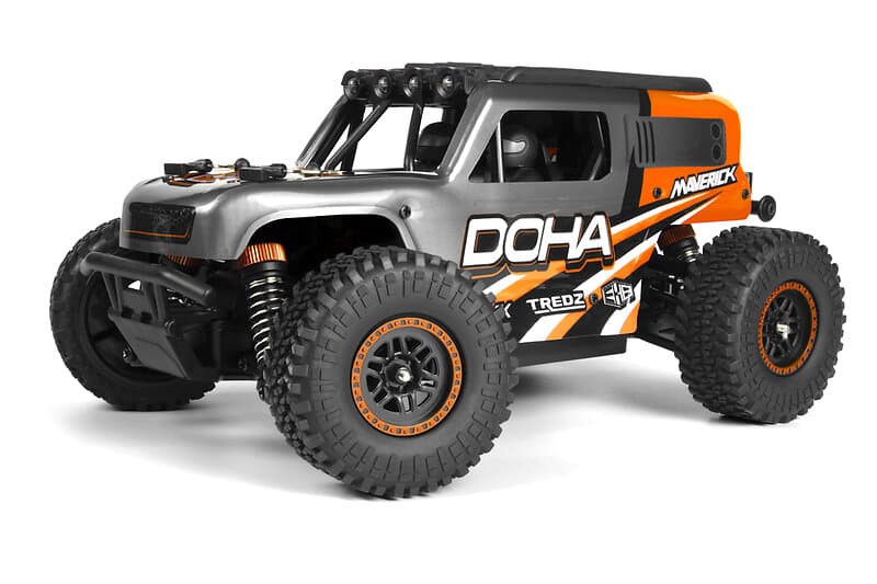Maverick Doha 1/20 4WD Electric Truck Orange (150702)