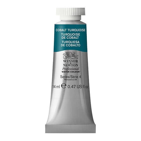 Winsor & Newton Professional akvarellfärg 14ml Cobalt Turquoise 190