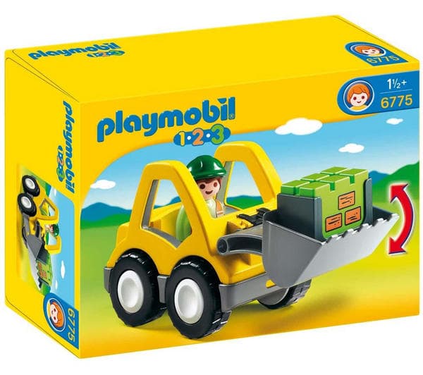 Playmobil 1.2.3 6775 Hjullastare