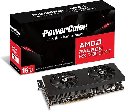 PowerColor Radeon RX 7800 XT HDMI 3xDP 16GB