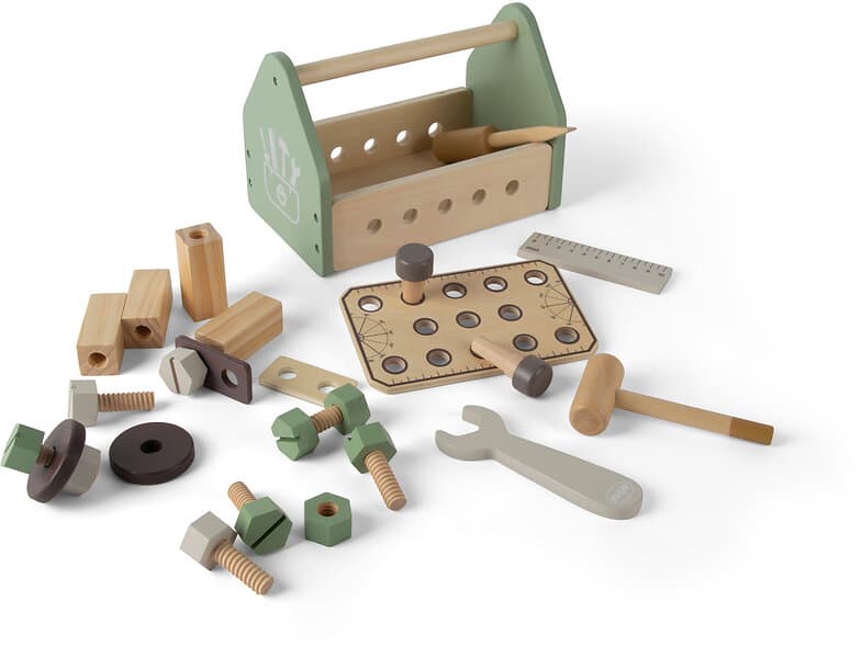 Dantoy Verktygslåda Wood In Gift Box