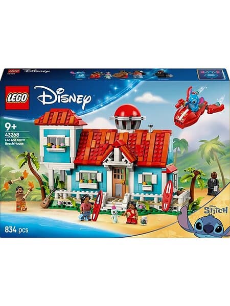 LEGO Disney 43268 Lilo and Stitch Beach House