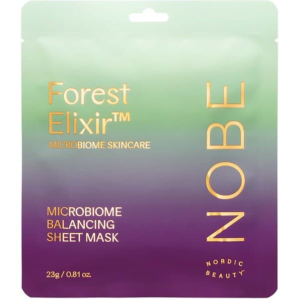 NOBE Forest Elixir Microbiome Balancing Sheet Mask 1 st