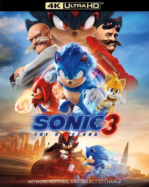 Sonic The Hedgehog 3 (4K Ultra HD)