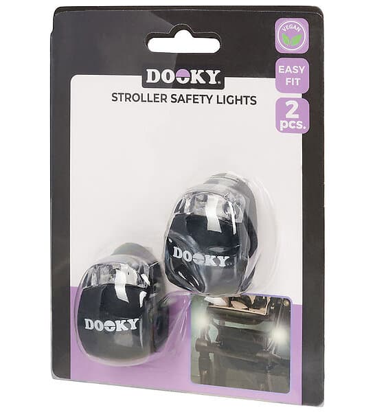 Adlibris Dooky Lampa till Barnvagn 2-Pack