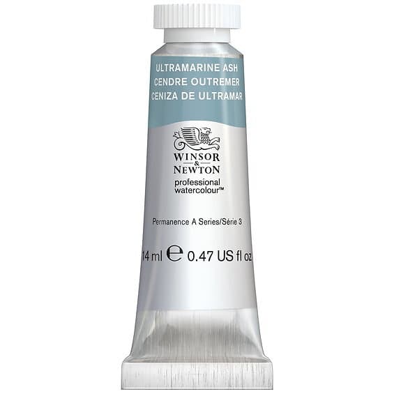Winsor & Newton Professional akvarellfärg 14ml Ultramarine Ash 424