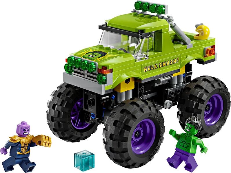 LEGO Marvel 76312 The Hulk Truck vs. Thanos