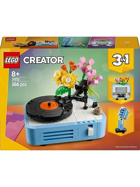 LEGO Creator 31172 Record Player with Flowers
