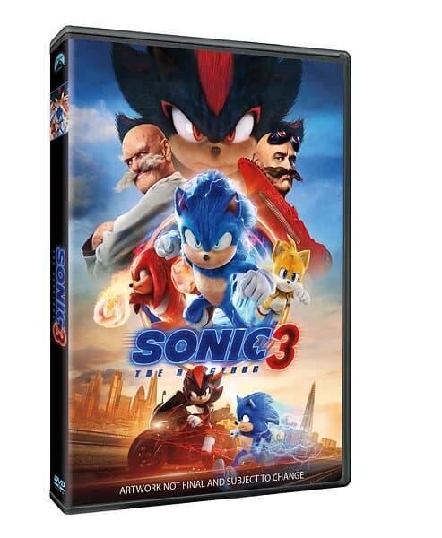 Sonic The Hedgehog 3 (DVD)