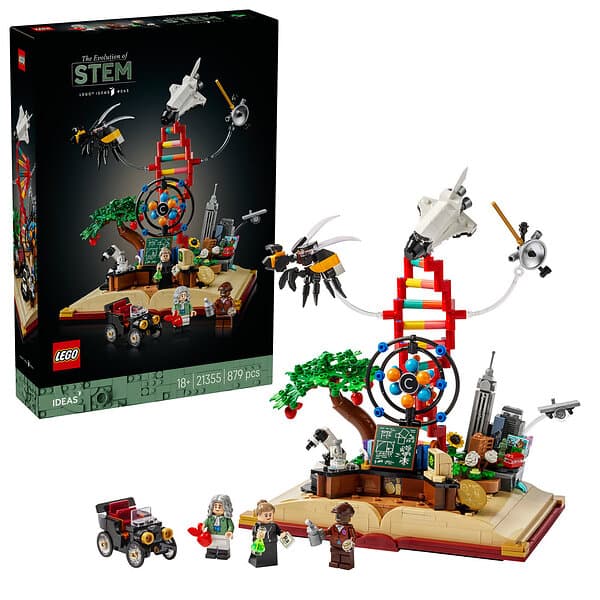 LEGO Ideas 21355 The Evolution of STEM