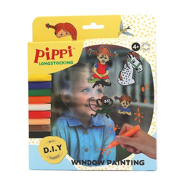 Micki Pippi Fönstermålning