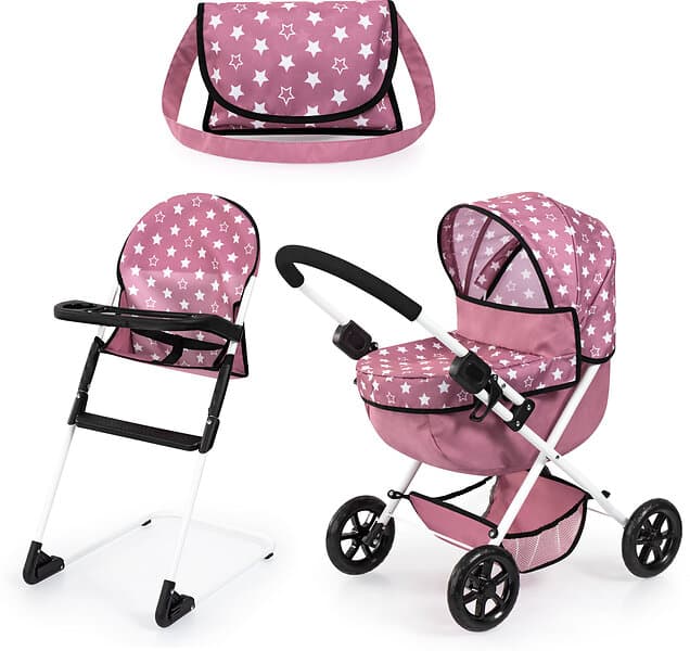 Bayer Design Dockvagn Cosy Set, Old Pink