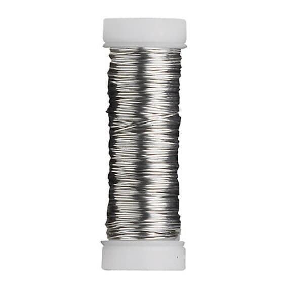 Silver Smycketråd av koppar 0,5 mm 20 m