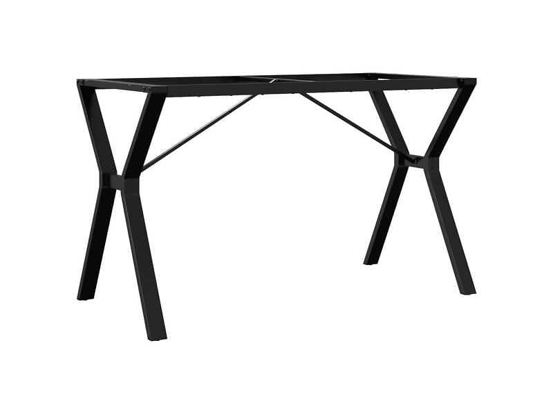 vidaXL Bordsben för matbord Y-ram 120x60x73 cm stål