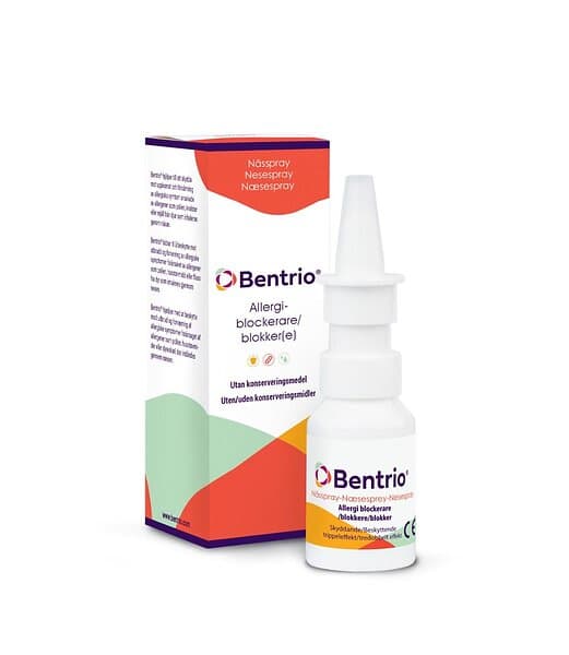 Bentrio Nässpray Allergiblockerare 20ml