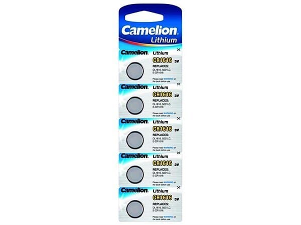Camelion CR1616 / DL1616 5-pack