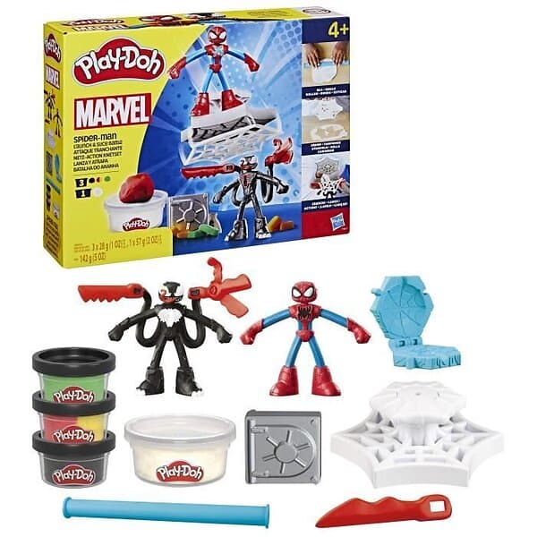 Play-Doh Spider-Man Launch And Slice Battle