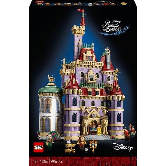 LEGO Disney 43263 The Beauty and the Beast Castle