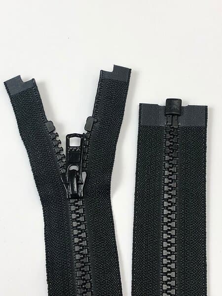 YKK Delbara Jacklås 580 svart 25cm
