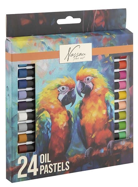 Nassau Fine Art Oljepastell 24-set