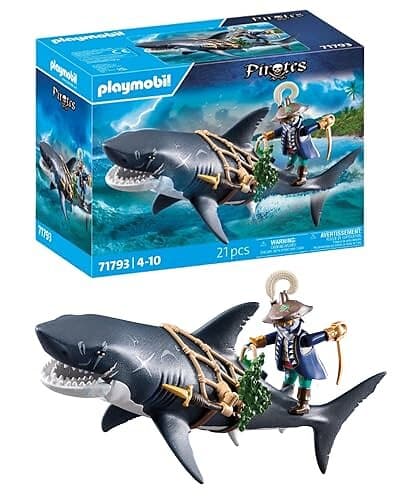 Playmobil Pirates Haj med pirat 71793