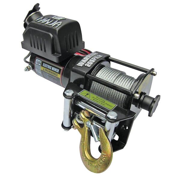 Warrior Winches Vinsj Ninja 2000 12V stålvaier