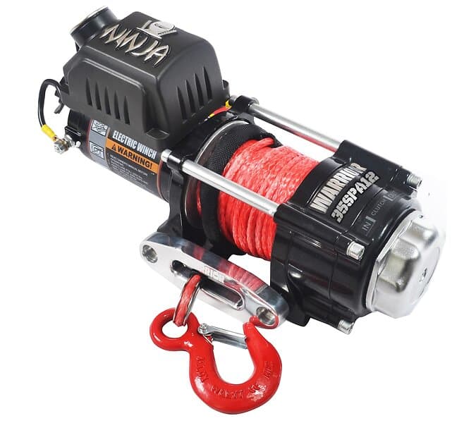 Warrior Winches Vinsj Ninja 3500 12V Armortek syntetisk tau