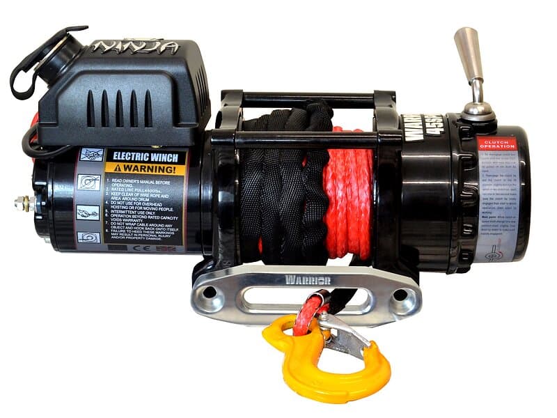 Warrior Winches Vinsj Ninja 4500 12V Armortek syntetisk tau