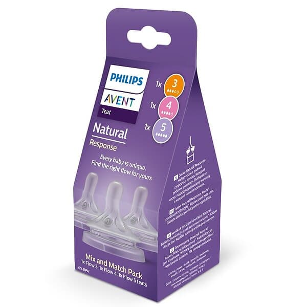 Philips Avent Napp Natural Response Nappaket Mix & Match 3-pack SCY960