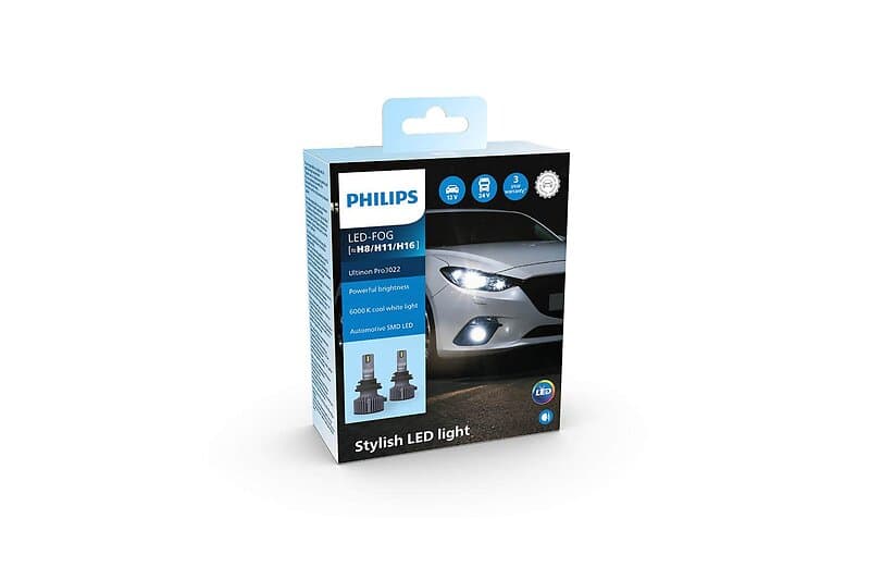 Philips Strålkastarlampa för bil LED 2-pk