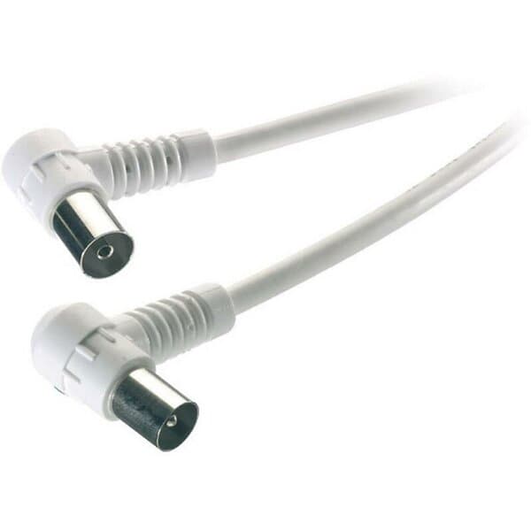 Vivanco Antennkabel, 90 dB, 90° Vinklad 3m