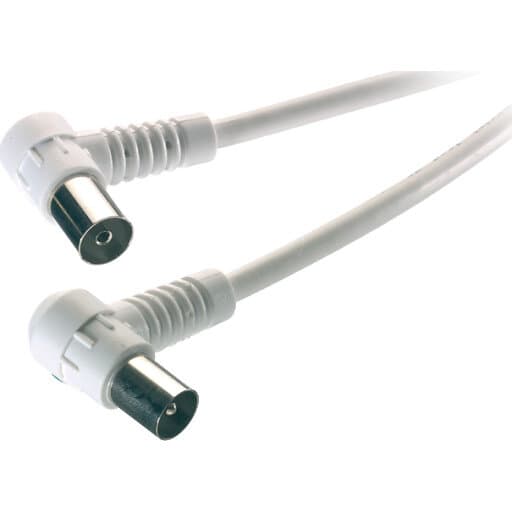 Vivanco Antennkabel 90 dB 90° Vinklad 1,5m