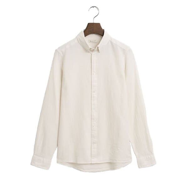 Gant Cotton Linnen Botton Down Longsleeve Shirt (Unisex)
