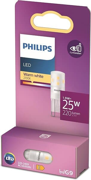 Philips LED Capsule 25W G9 2700K 220lm