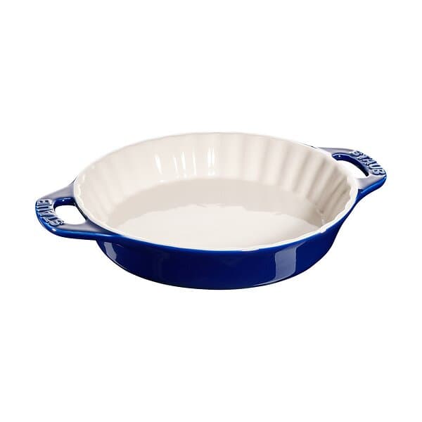 Staub Ceramic pajform o24 cm Mörkblå