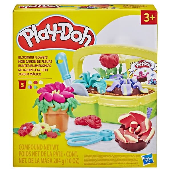 Play-Doh Blooming flowers