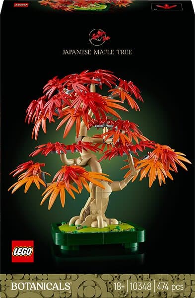LEGO Botanicals 10348 Japanese Red Maple Bonsai Tree